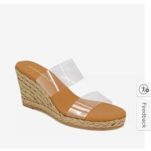 NEW Andre Assous Bella Wedge Sandal